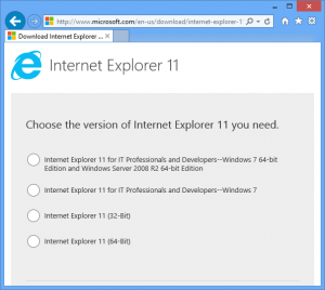 download internet explorer 11 32bit
