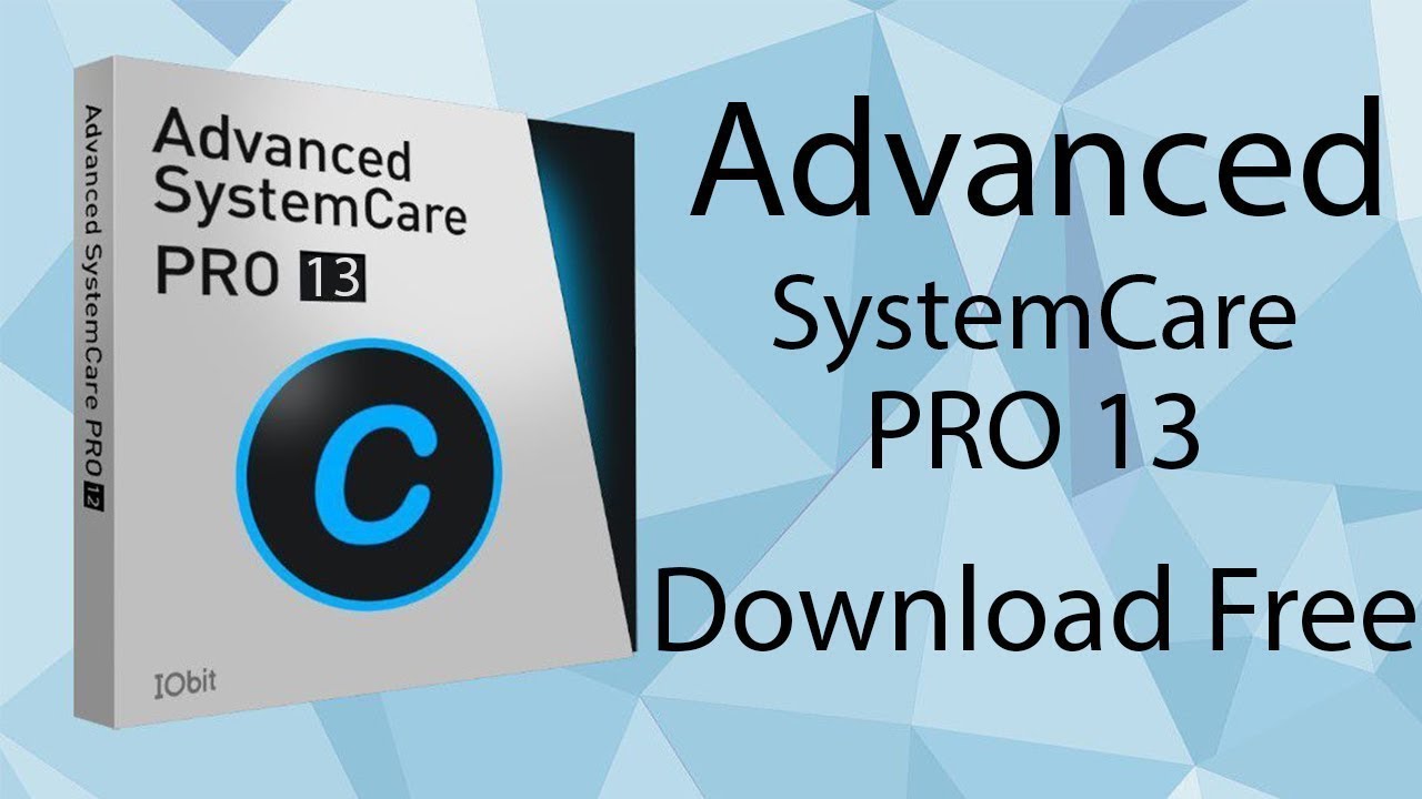Advanced SystemCare Pro 13 Crack
